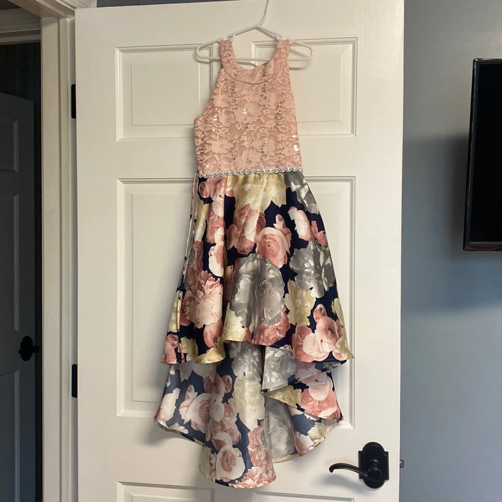 Girls Formal High Low Dress